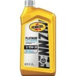 botella amarilla de aceite pennzoil 10w30 full sintético